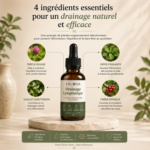 Huile drainage lymphatique